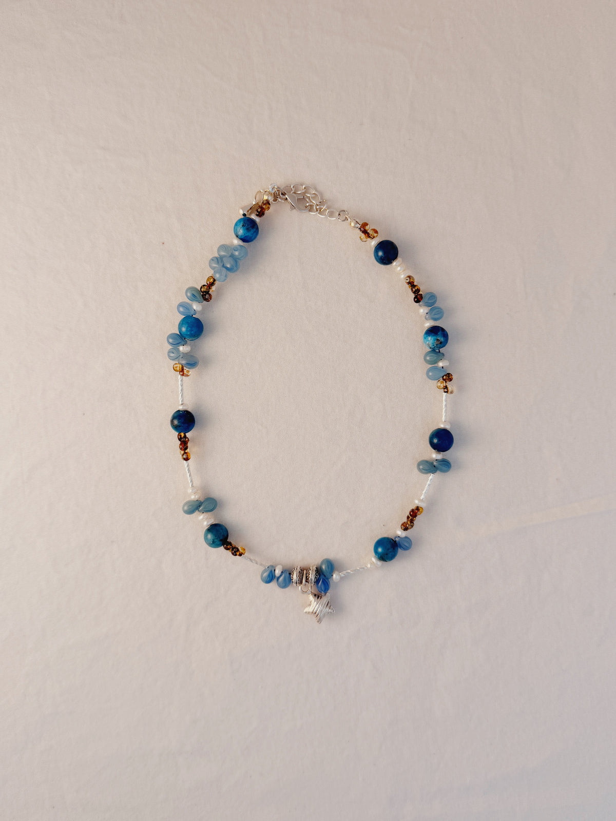 Blue Clouds Necklace