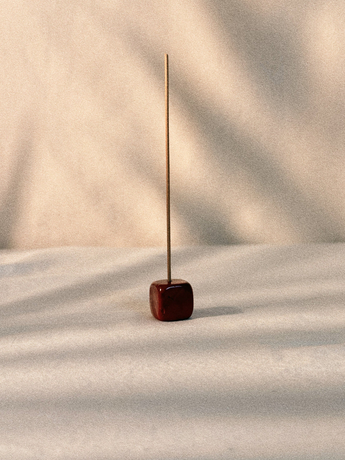 Red Jasper Stone Incense Holder