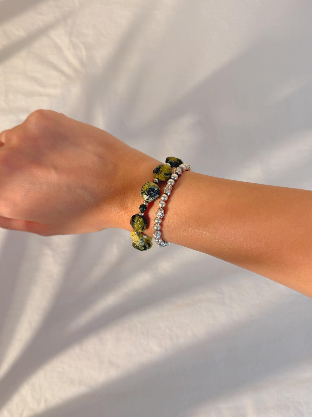Green Serpentine Bracelet