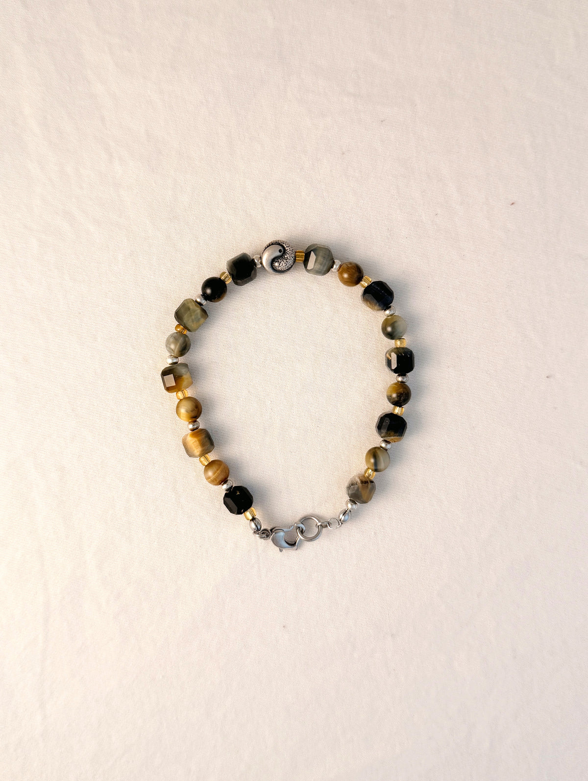 Snake & Earth Stone Bracelet