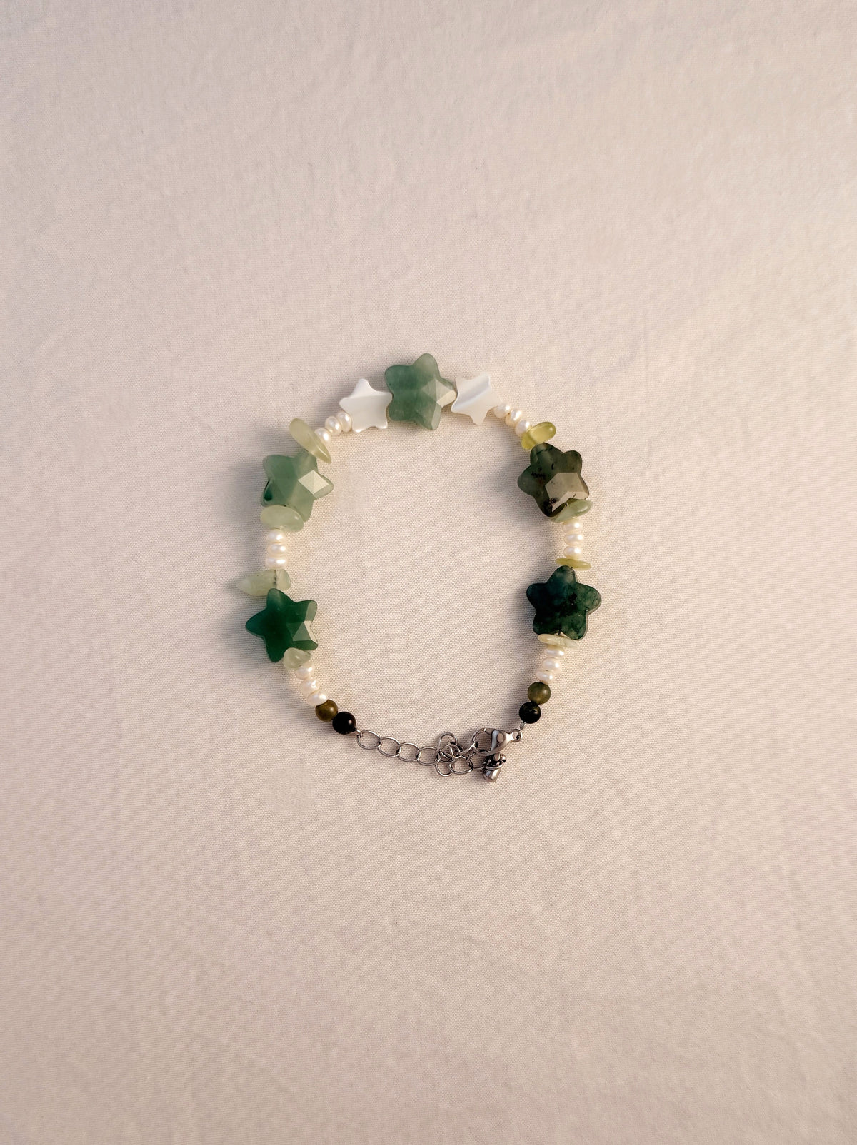 Green Aventurine Star Bracelet